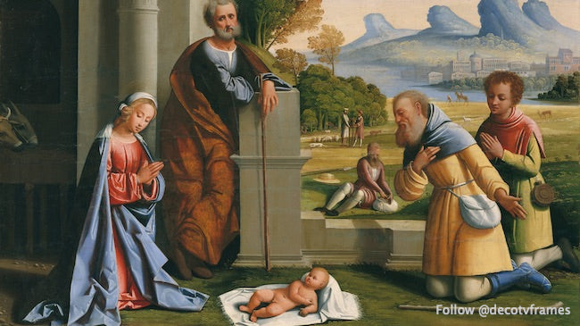 La Adoración de los Pastores 