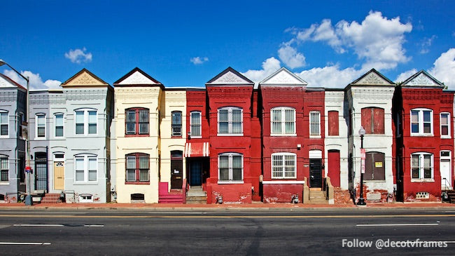 Casas en hilera, Florida Ave. y Porter St., NE, Washington, DC 