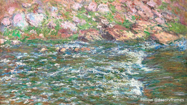 Rápidos en la Petite Creuse en Freselines 