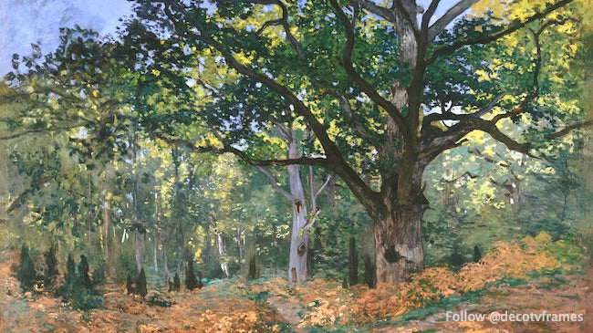 The Bodmer Oak, Fontainebleau Forest (1865)