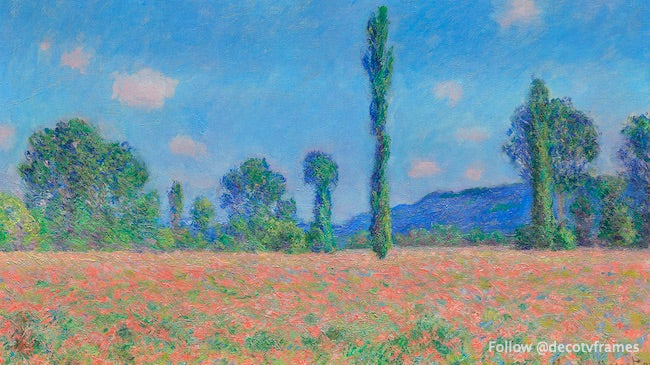 Campo de amapolas, Giverny (1890-1891) 