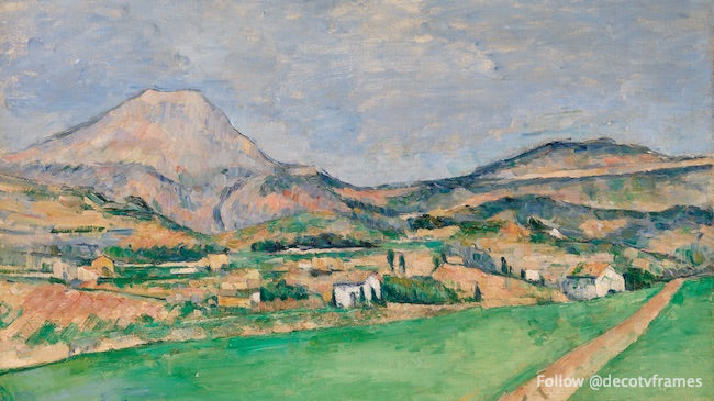 Hacia Mont Sainte-Victoire (Vers la Montagne Sainte-Victoire) (ca. 1878-1879) 