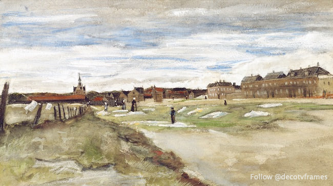 Terrain de blanchiment à Scheveningen (1882) 