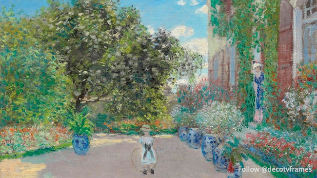 La casa del artista en Argenteuil (1873) 