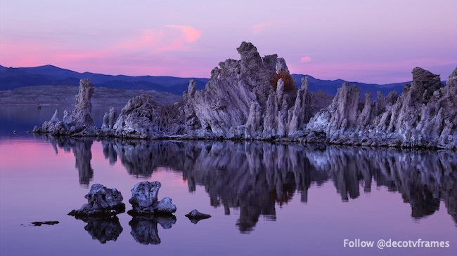 Mono Lake es un lago de soda salino grande y poco profundo en el condado de Mono, California, formado hace al menos 760.000 años como un lago terminal en una cuenca que no tiene salida al océano. 