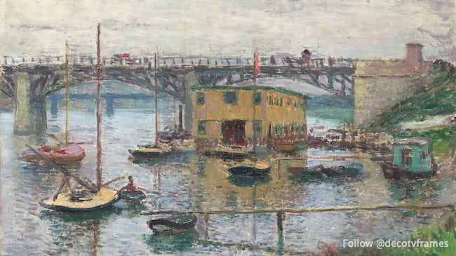 Puente de Argenteuil en un día gris (1876) 