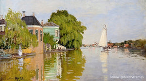 Houses on the Achterzaan (1871)