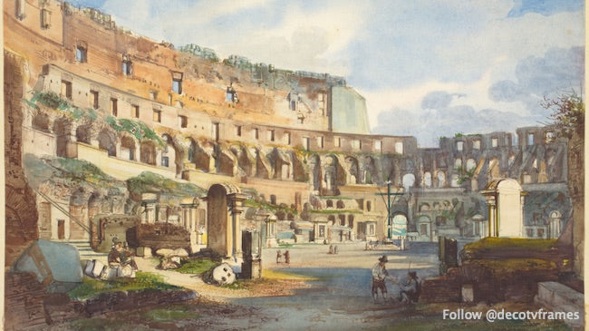 Interior del Coliseo 