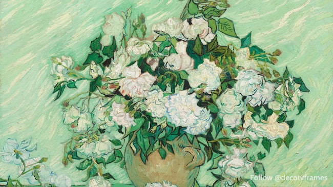 Still Life: Vase with Pink Roses