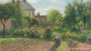 Le jardin de l'artiste à Eragny, 1898 