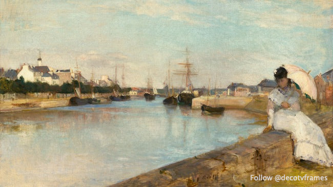 The Harbor at Lorient, 1869