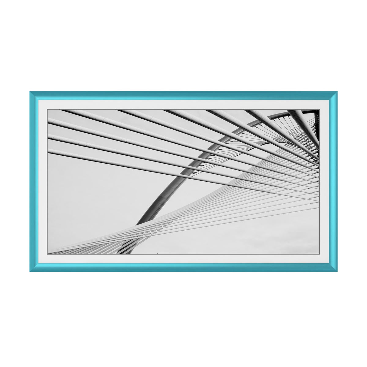 Caribbean Turquoise - Alloy Prismatic Samsung Frame Bezel (2017-2020)