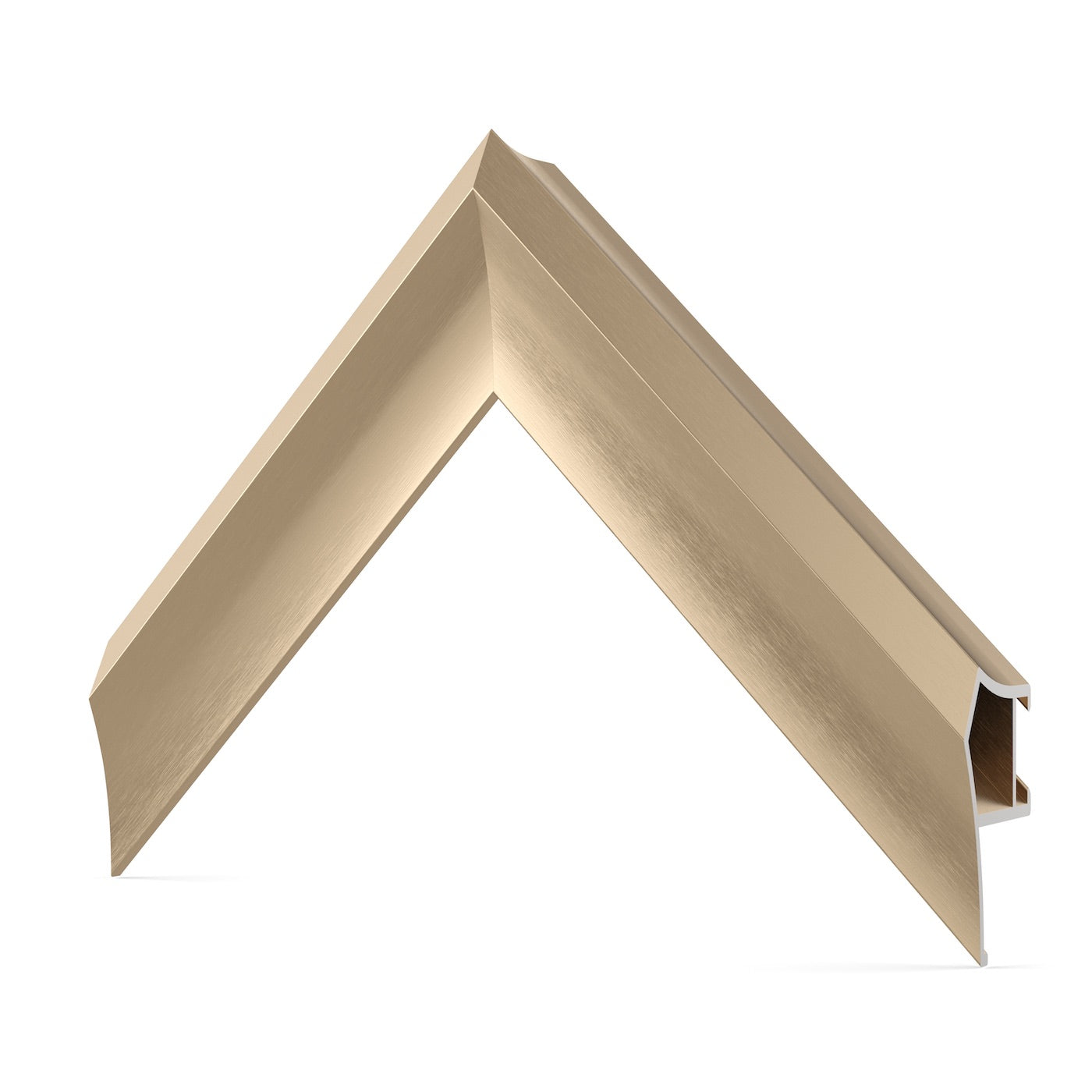 Pale Gold - Alloy Prismatic Samsung Frame Bezel